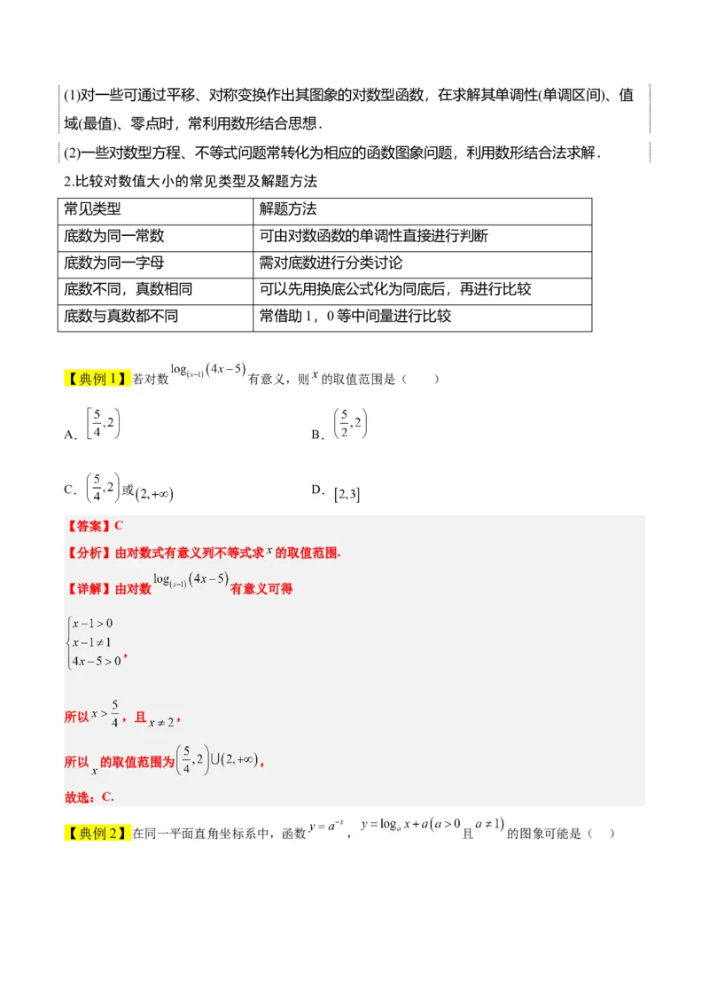 第11讲对数与对数函数（精讲）一轮复习讲义2024年高考数学高频考点题型归纳与方法总结（新高考通用）解析版_2.2025数学总复习_2024年新高考资料_1.2024一轮复习