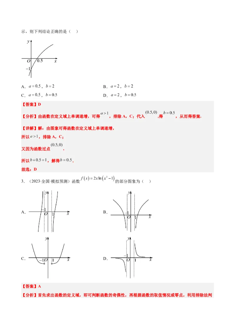 第11讲对数与对数函数（精讲）一轮复习讲义2024年高考数学高频考点题型归纳与方法总结（新高考通用）解析版_2.2025数学总复习_2024年新高考资料_1.2024一轮复习