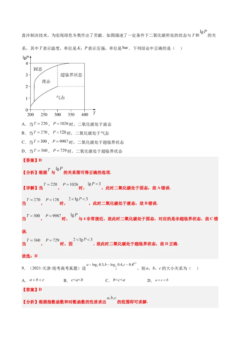 第11讲对数与对数函数（精讲）一轮复习讲义2024年高考数学高频考点题型归纳与方法总结（新高考通用）解析版_2.2025数学总复习_2024年新高考资料_1.2024一轮复习