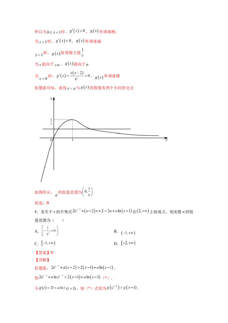 第12练导数的综合问题（解析版）-2023年高考一轮复习精讲精练必备_2.2025数学总复习_2023年新高考资料_一轮复习_2023年高考数学一轮复习精讲精练（新高考专用）