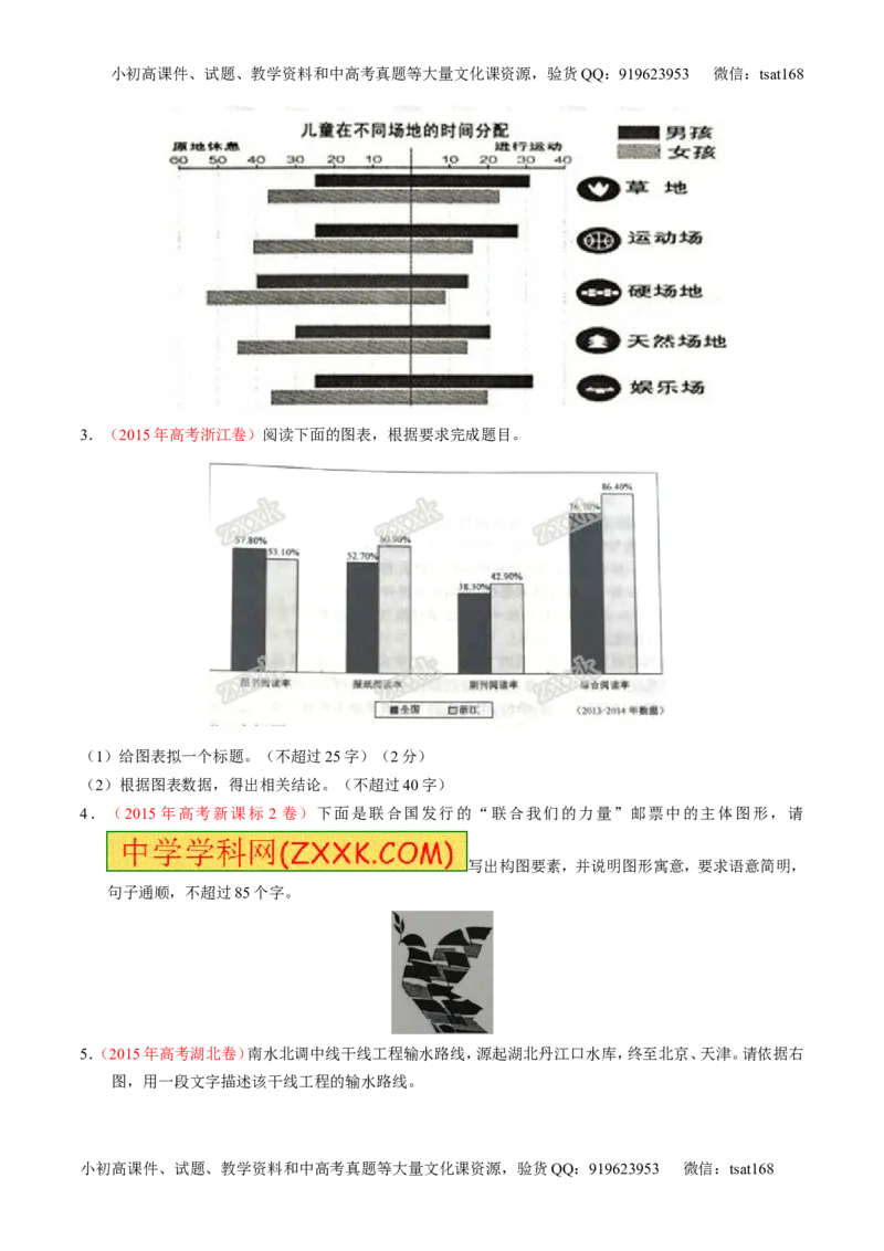 专题10语言表达之图文转换（练）-2017年高考语文一轮复习讲练测（原卷版）_高语_1高中语文_2017年高考语文一轮复习讲练测（全套打包174份）