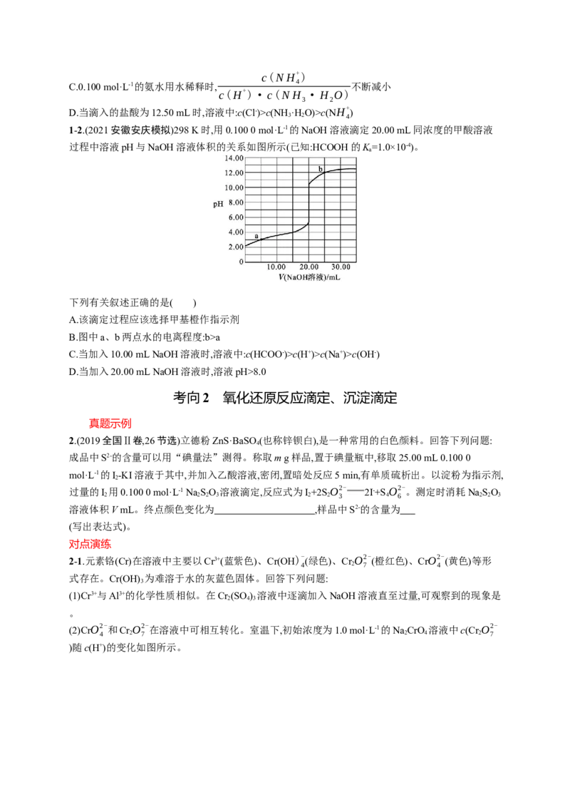 2023新高考化学总复习优化设计_05高考化学_新高考复习资料_2023年新高考资料_专项复习_2023新高考化学总复习优化设计