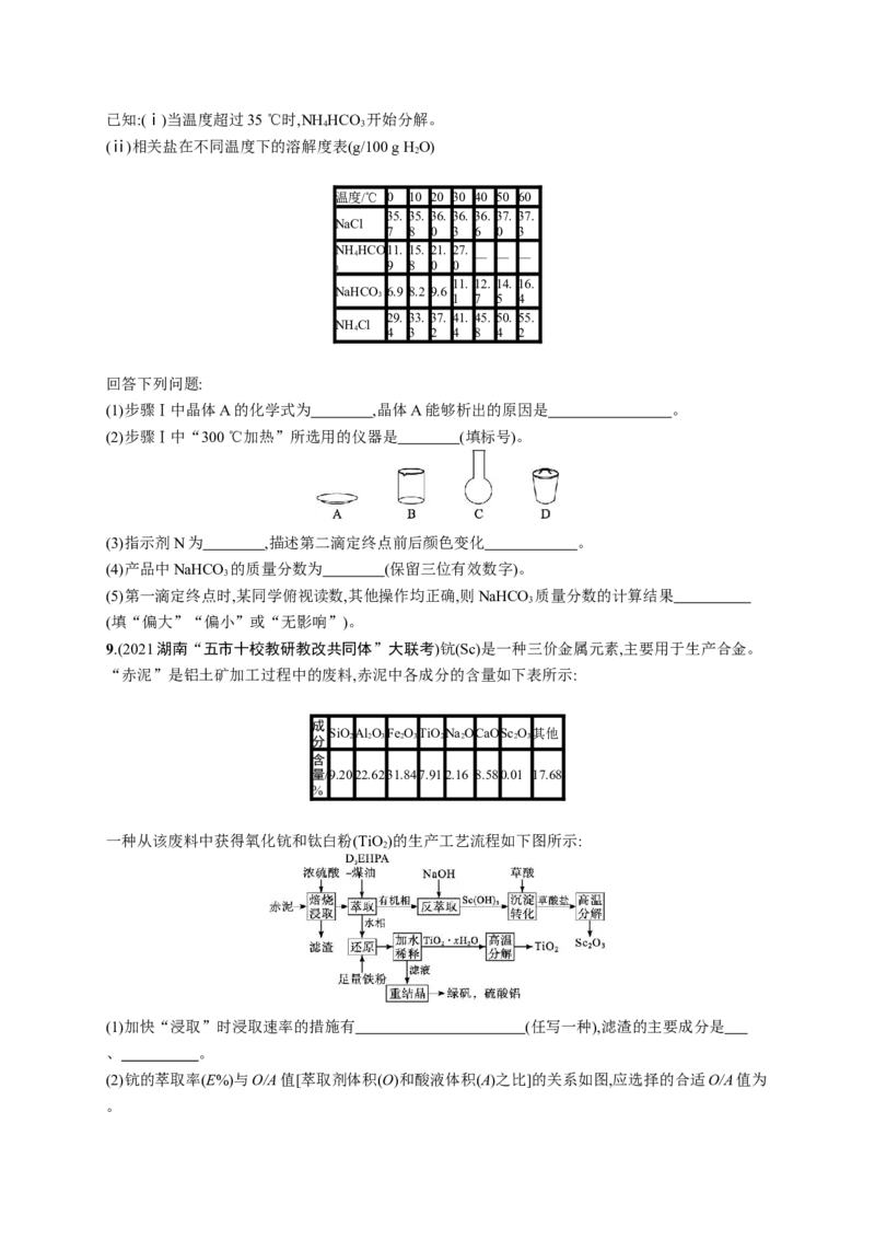 2023新高考化学总复习优化设计_05高考化学_新高考复习资料_2023年新高考资料_专项复习_2023新高考化学总复习优化设计