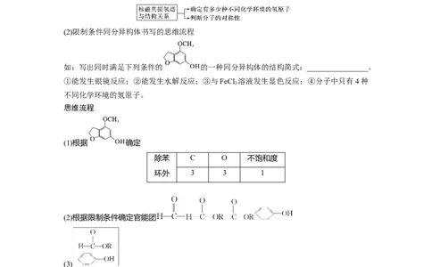 2023年高考化学二轮复习（全国版）第1部分专题突破　专题22限制条件同分异构体的书写(选考)_05高考化学_通用版（老高考）复习资料_2023年复习资料_二轮复习