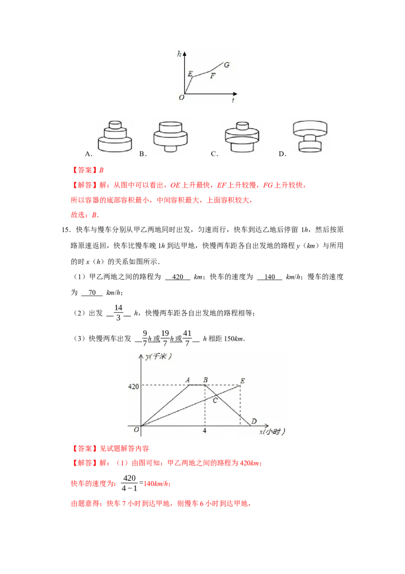 期末复习易错题（26个考点60题）（教师版）_初中数学_八年级数学下册（人教版）_重难点题型高分突破-U207