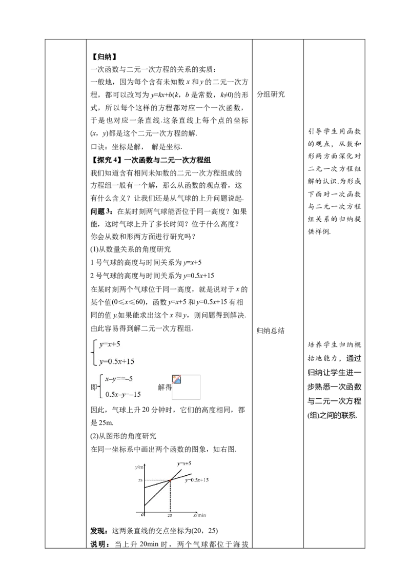 《19.2.3一次函数与方程、不等式第2课时》同步精品教案_初中数学人教版_八年级数学下册_保存转存之后查看(1)_8下-初中数学人教版（2026春新版持续更新）_旧版-可参考_课件+教案（配套）