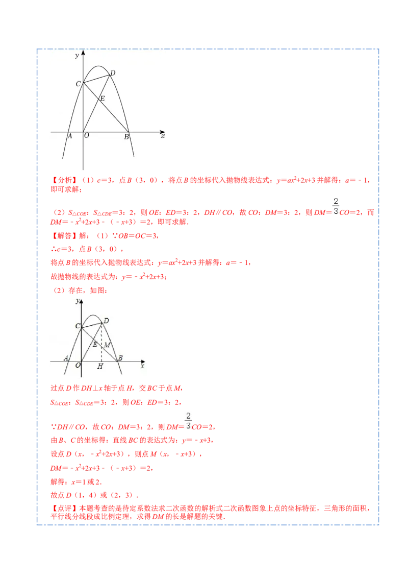 22.2用函数观点看一元二次方程(讲+练)10种题型-2023考点题型精讲（解析版）_初中数学人教版_9上-初中数学人教版_07专项讲练_重要笔记九年级数学上册重要考点精讲精练(人教版)