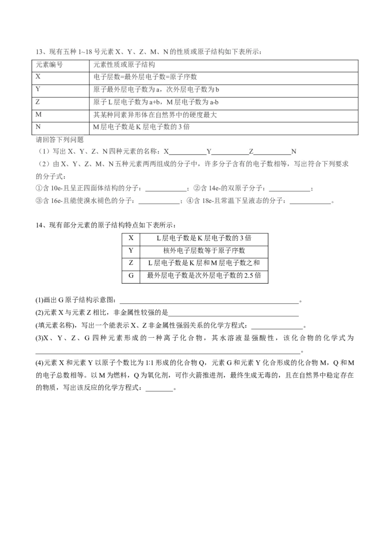 01考点一原子结构（学生版）_05高考化学_2025年新高考资料_一轮复习_2025年高考化学一轮复习基础知识讲义（新高考通用）（完结）_专题四结构与性质