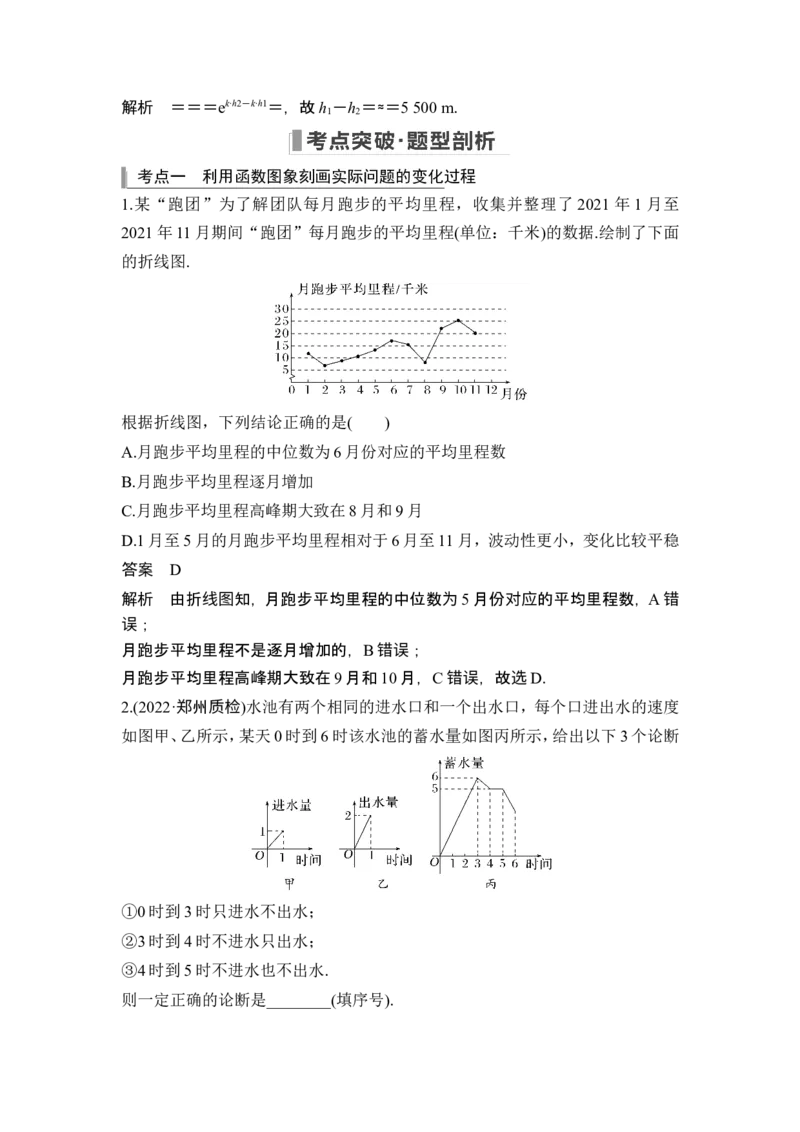 第9节函数模型及其应用_2.2025数学总复习_2024年新高考资料_1.2024一轮复习_2024年高考数学一轮复习讲义（新高考版）_赠1套word版补充习题库_另附1套Word版题库_第二章函数与基本初等函数