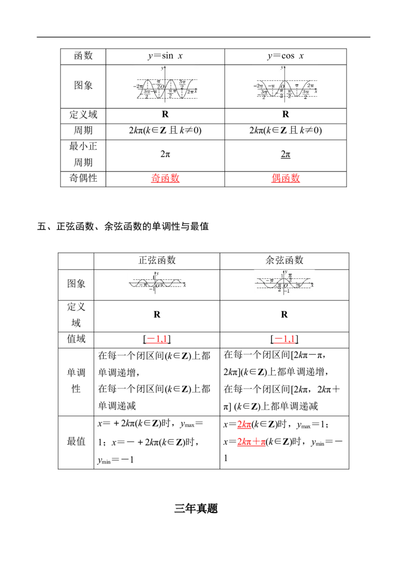 第6讲三角函数的图象与性质（教师版）_2.2025数学总复习_2023年新高考资料_二轮复习_备战2023年高考数学二轮复习对点题型（新高考专用）_第6讲三角函数的图象与性质