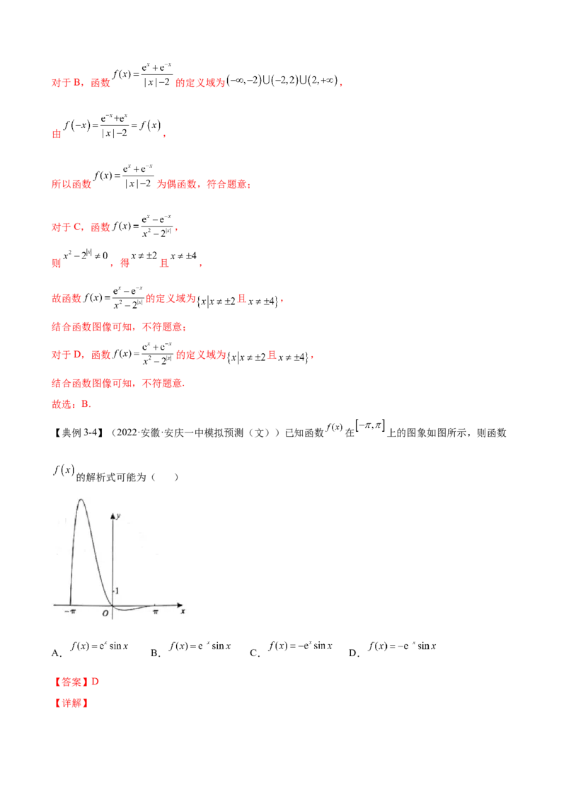 第6讲函数的图像（解析）-2023年高考一轮复习精讲精练必备_2.2025数学总复习_2023年新高考资料_一轮复习_2023年高考数学一轮复习精讲精练（新高考专用）
