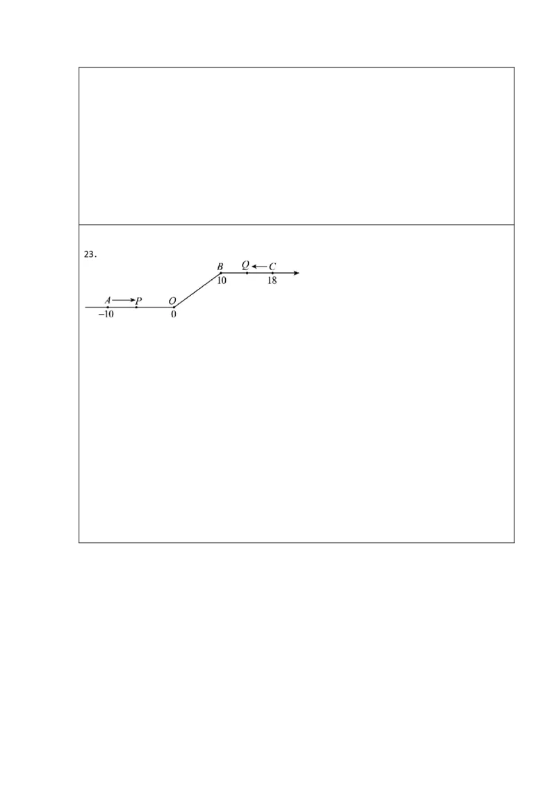 七年级上学期数学期末培优检测（尖子生专用C）-2023-2024学年七年级数学上学期期末复习重难点突破（人教版）（答题卡）_初中数学人教版_7上-初中数学人教版_06习题试卷_4期末试卷