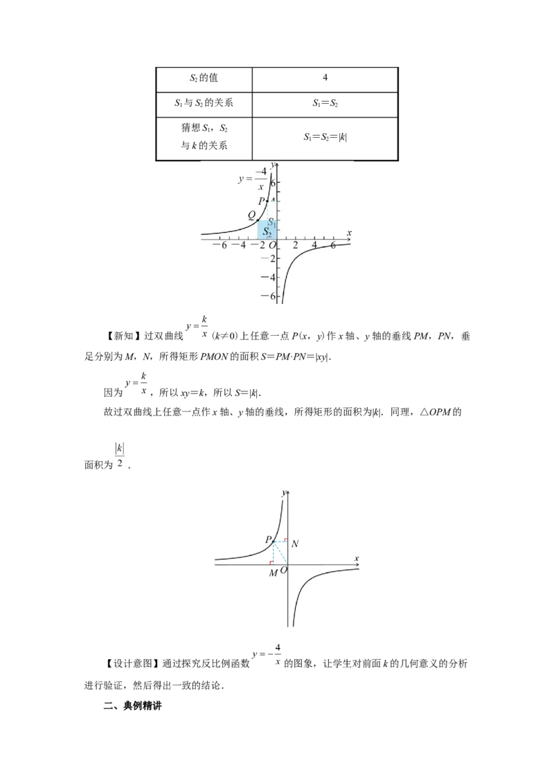 26.1反比例函数（第2课时）[教学设计]_初中数学人教版_9下-初中数学人教版_01课件+教案（配套）_课件+教案+分层作业（2024）_课件+教案