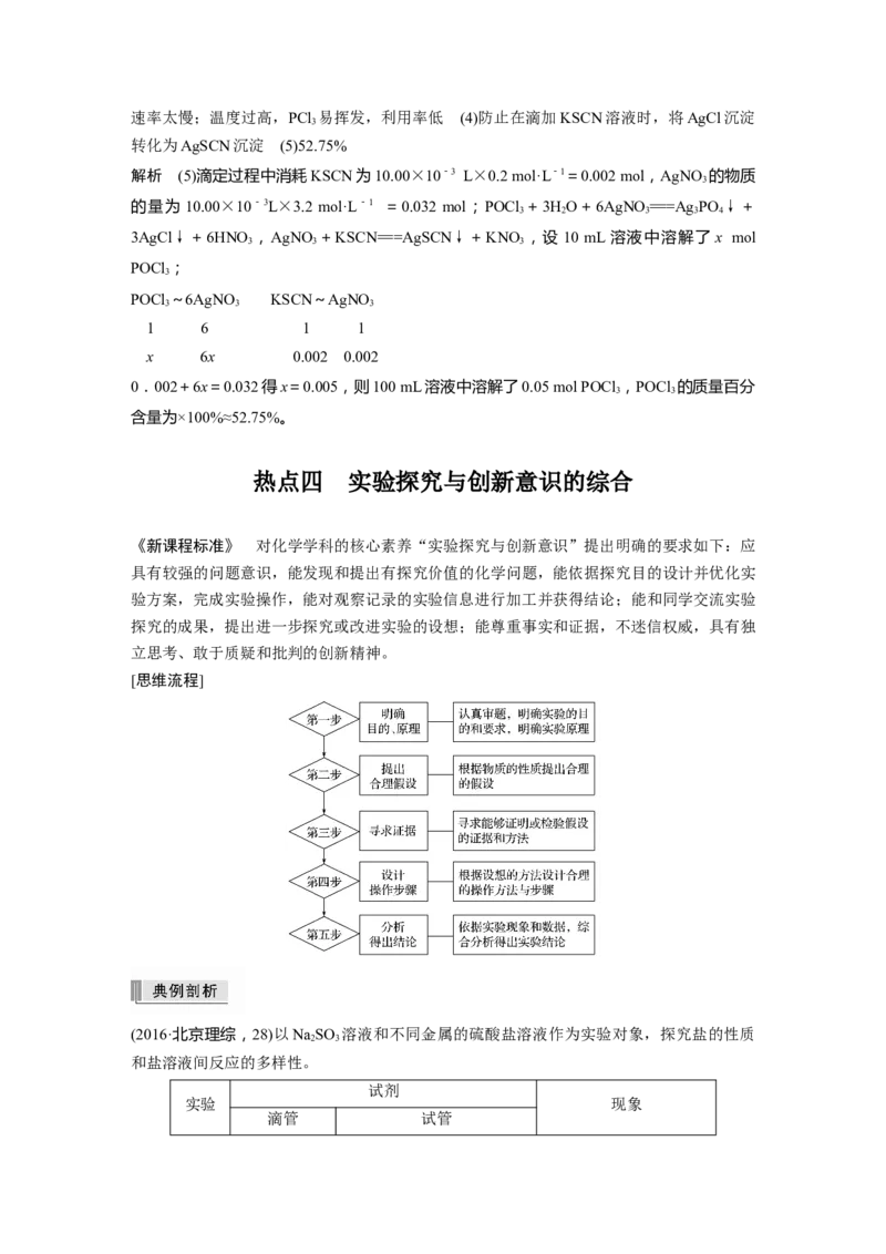 2022年高考化学一轮复习第10章第47讲　化学实验热点_05高考化学_新高考复习资料_2022年新高考资料_2022年一轮复习各版本_1.高考化学2022年一轮复习通用版