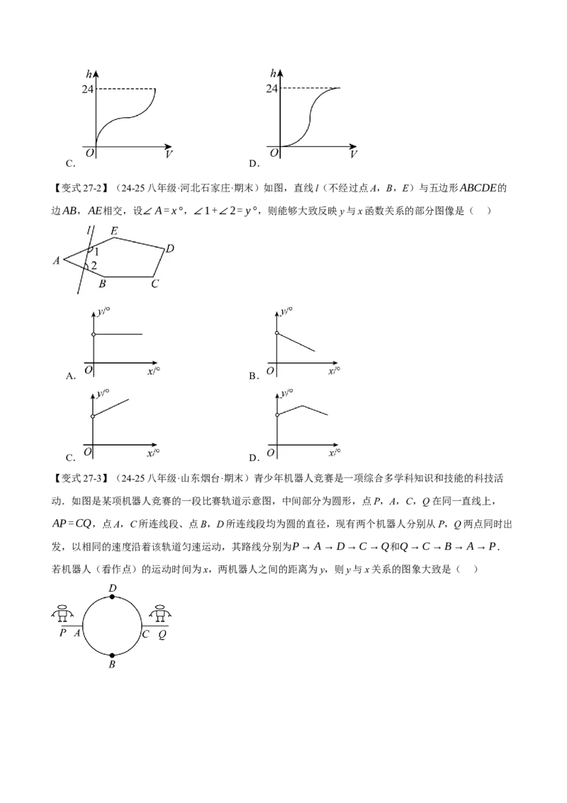 八年级（下）期末必考题型专项复习（37大考点）（人教版）（学生版）_初中数学_八年级数学下册（人教版）_母题专项-U66_2025版