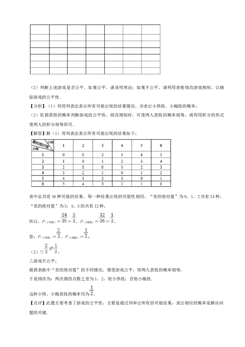 山东省威海市2020年中考数学试卷（解析版）_初中数学_九年级数学下册（人教版）_全国各地数学中考真题_2020年全国中考数学真题126份