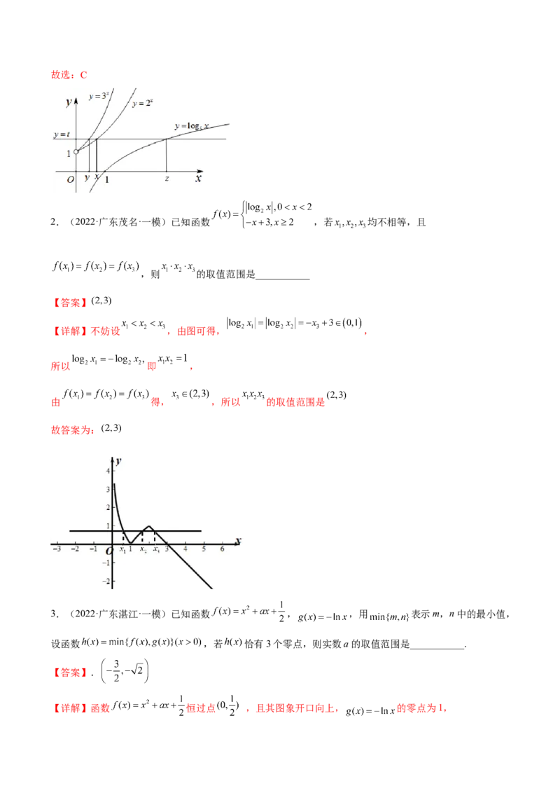 第六讲基本初等函数解析版_2.2025数学总复习_2023年新高考资料_二轮复习_2023届高考数学二轮复习讲义（含解析）_2023届高考数学二轮复习讲义&mdash;&mdash;第六讲基本初等函数（含解析）