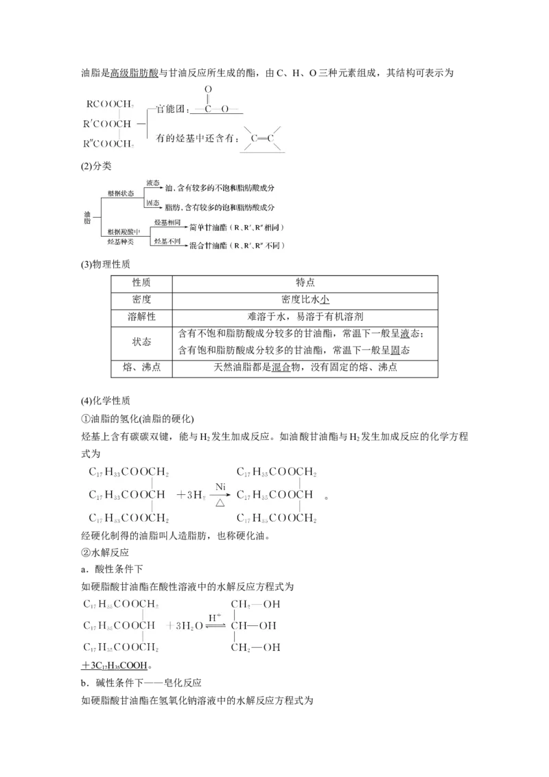 2022年高考化学一轮复习第11章第51讲　生命中的基础有机化学物质　合成有机高分子_05高考化学_新高考复习资料_2022年新高考资料_2022年一轮复习各版本