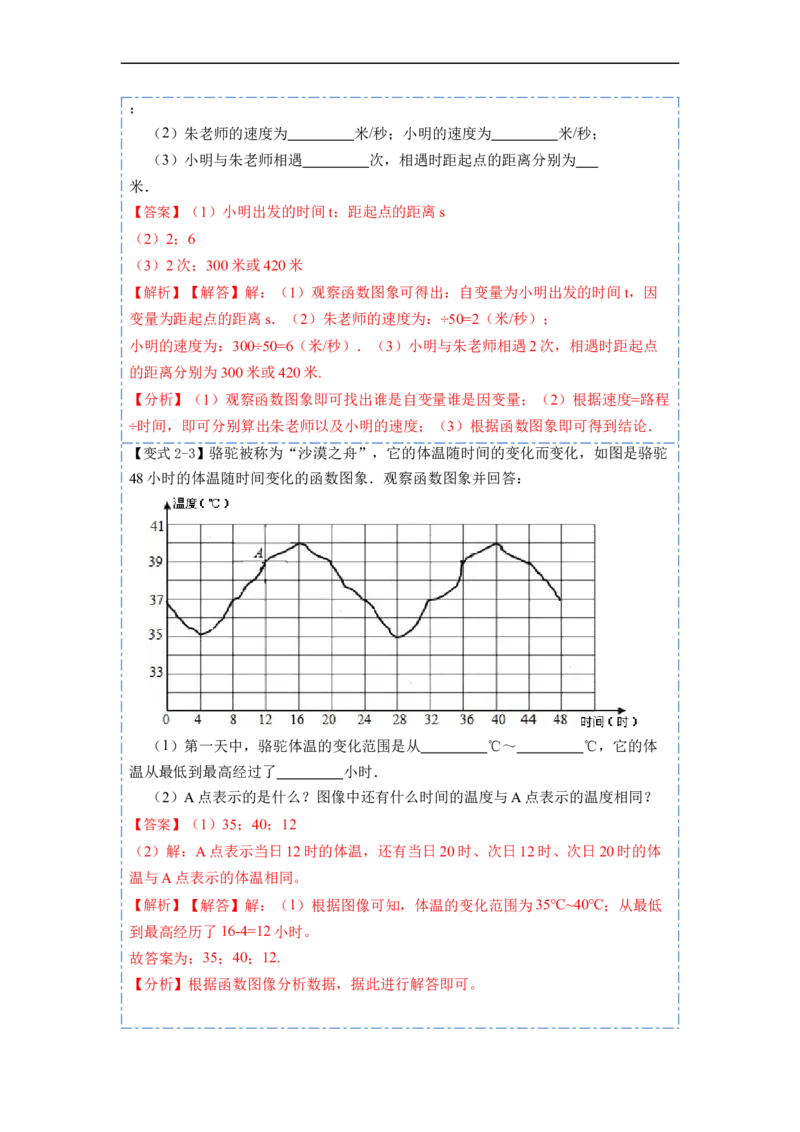19.1.2函数的图象(精讲)-重要笔记八年级数学下学期重要考点精讲精练(人教版)（解析版）_初中数学人教版_八年级数学下册_保存转存之后查看(1)_旧版-可参考_07专项讲练
