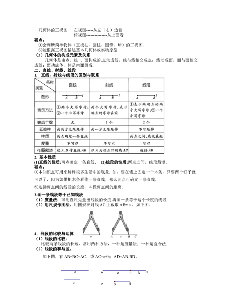 七年级上册数学知识梳理汇编（含本学期四章内容）-2022-2023学年七年级数学上册期中期末挑战满分冲刺卷（人教版）_初中数学人教版_7上-初中数学人教版_7上-初中数学人教版（旧版）赠送
