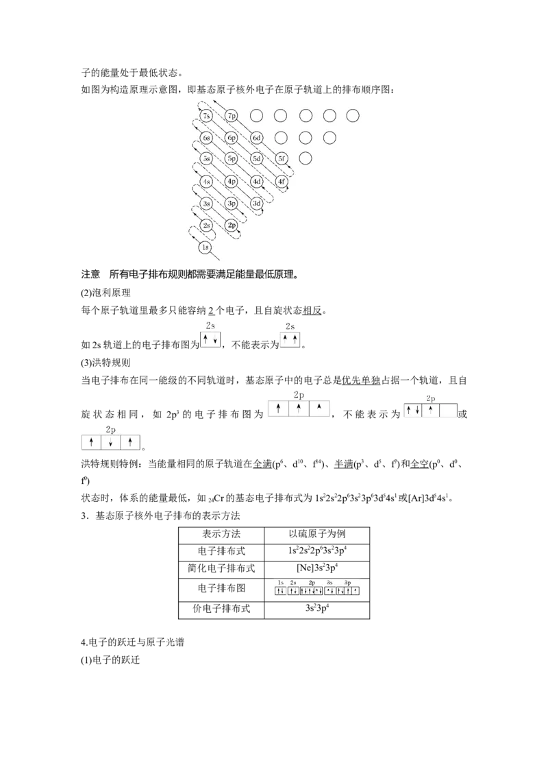 2022年高考化学一轮复习第12章第53讲　原子结构与性质_05高考化学_新高考复习资料_2022年新高考资料_2022年一轮复习各版本_1.高考化学2022年一轮复习通用版
