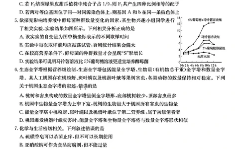 2023届新高考高三核心模拟卷（中）理综_05高考化学_高考模拟题_新高考