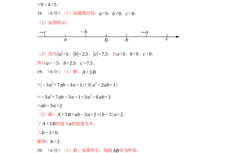 七年级上学期数学期末培优检测（尖子生专用B）-2023-2024学年七年级数学上学期期末复习重难点突破（人教版）(参考答案)_初中数学人教版_7上-初中数学人教版_06习题试卷_4期末试卷
