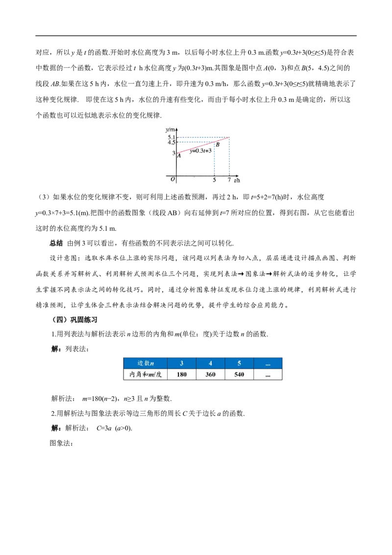 22.2函数的表示（第3课时）（教学设计）_初中数学人教版_八年级数学下册_保存转存之后查看(1)_2026春季新版-持续更新中_第三套-东方_2教案