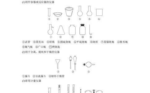 2023年高考化学二轮复习（全国版）第1部分专题突破　专题17典型实验装置及化学实验基本操作_05高考化学_通用版（老高考）复习资料_2023年复习资料_二轮复习