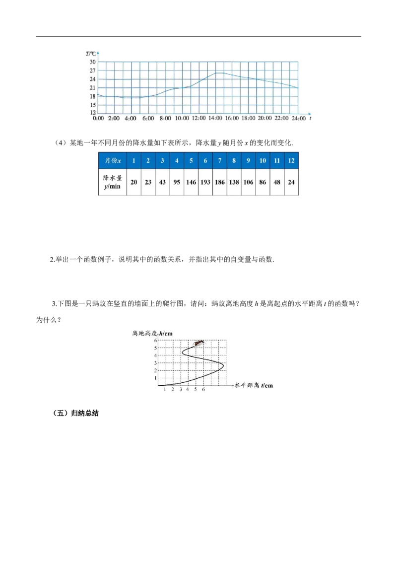 22.1函数的概念（第2课时）（导学案）_初中数学人教版_八年级数学下册_保存转存之后查看(1)_2026春季新版-持续更新中_第三套-东方_3导学案