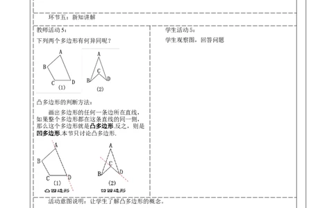 《11.3.1多边形》教学设计_初中数学人教版_8上-初中数学人教版_旧版_01课件+教案（配套）_课件+教案大单元教学_11.3.1多边形课件（28张PPT）+教案+大单元教学设计