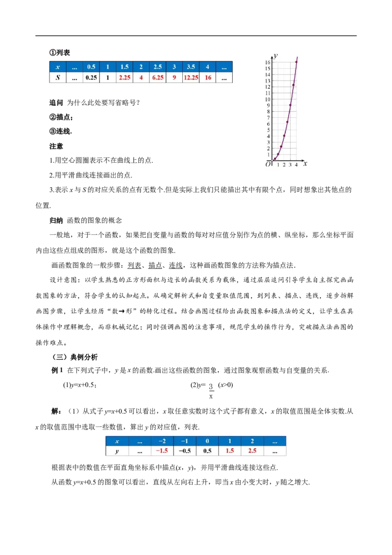 22.2函数的表示（第1课时）（教学设计）_初中数学人教版_八年级数学下册_保存转存之后查看(1)_2026春季新版-持续更新中_第三套-东方_2教案