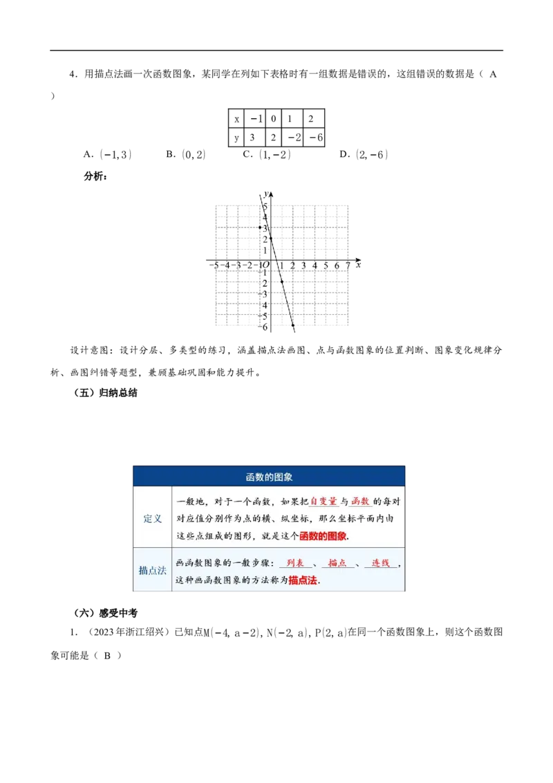22.2函数的表示（第1课时）（教学设计）_初中数学人教版_八年级数学下册_保存转存之后查看(1)_2026春季新版-持续更新中_第三套-东方_2教案