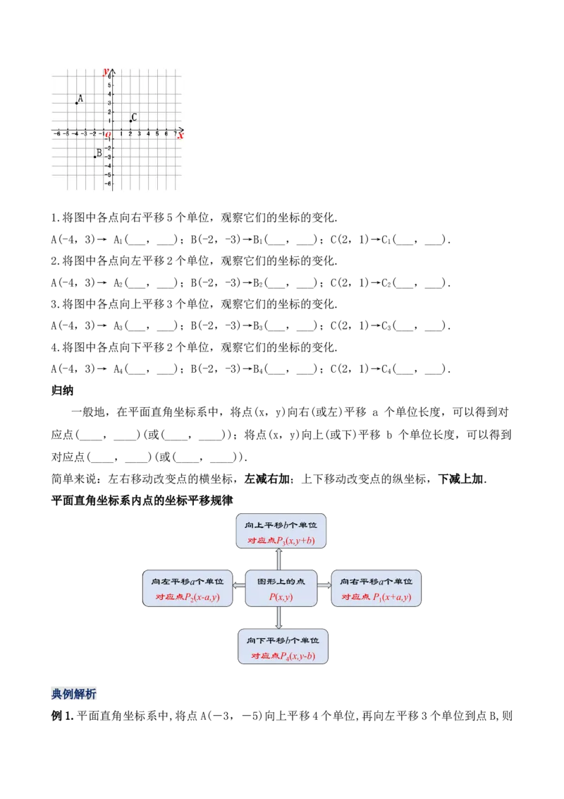 7.2.2用坐标表示平移（教学设计）_初中数学人教版_7下-初中数学人教版_7下-初中数学人教版（旧版）赠送_01课件+教案（配套）_课件+教案+学案（第1套）_教案