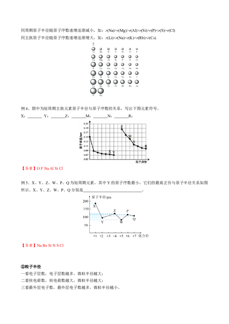 01考点三元素周期表（教师版）_05高考化学_2025年新高考资料_一轮复习_2025年高考化学一轮复习基础知识讲义（新高考通用）（完结）_专题四结构与性质