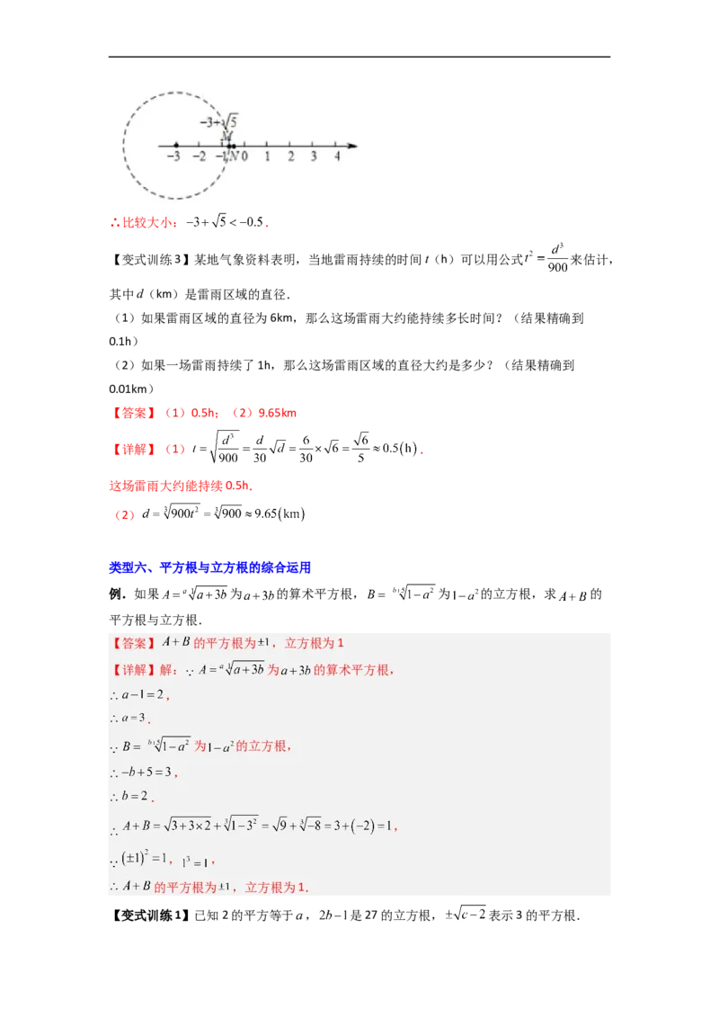 专题02平方根与立方根的六种考法全攻略（解析版）_初中数学人教版_7下-初中数学人教版_7下-初中数学人教版（旧版）赠送_06习题试卷_6期中期末复习专题