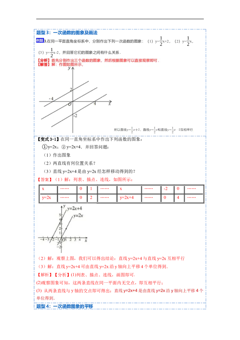 19.2.2一次函数(精讲)-重要笔记八年级数学下学期重要考点精讲精练(人教版)（解析版）_初中数学人教版_八年级数学下册_保存转存之后查看(1)_8下-初中数学人教版（2026春新版持续更新）