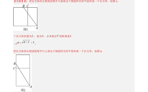 专题03勾股定理应用的四种考法全攻略（解析版）_初中数学人教版_八年级数学下册_保存转存之后查看(1)_8下-初中数学人教版（2026春新版持续更新）_旧版-可参考_07专项讲练