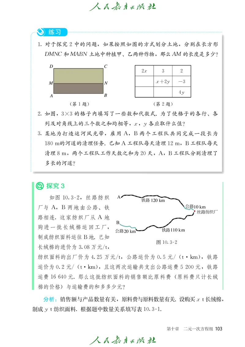 数学七下人教版（2025春）_初中数学_七年级数学下册（人教版）