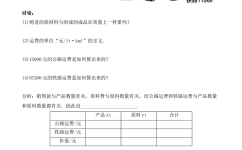 8.3.3实际问题与二元一次方程组（3）（导学案）_初中数学人教版_7下-初中数学人教版_7下-初中数学人教版（旧版）赠送_01课件+教案（配套）_课件+教案+学案（第1套）_学案