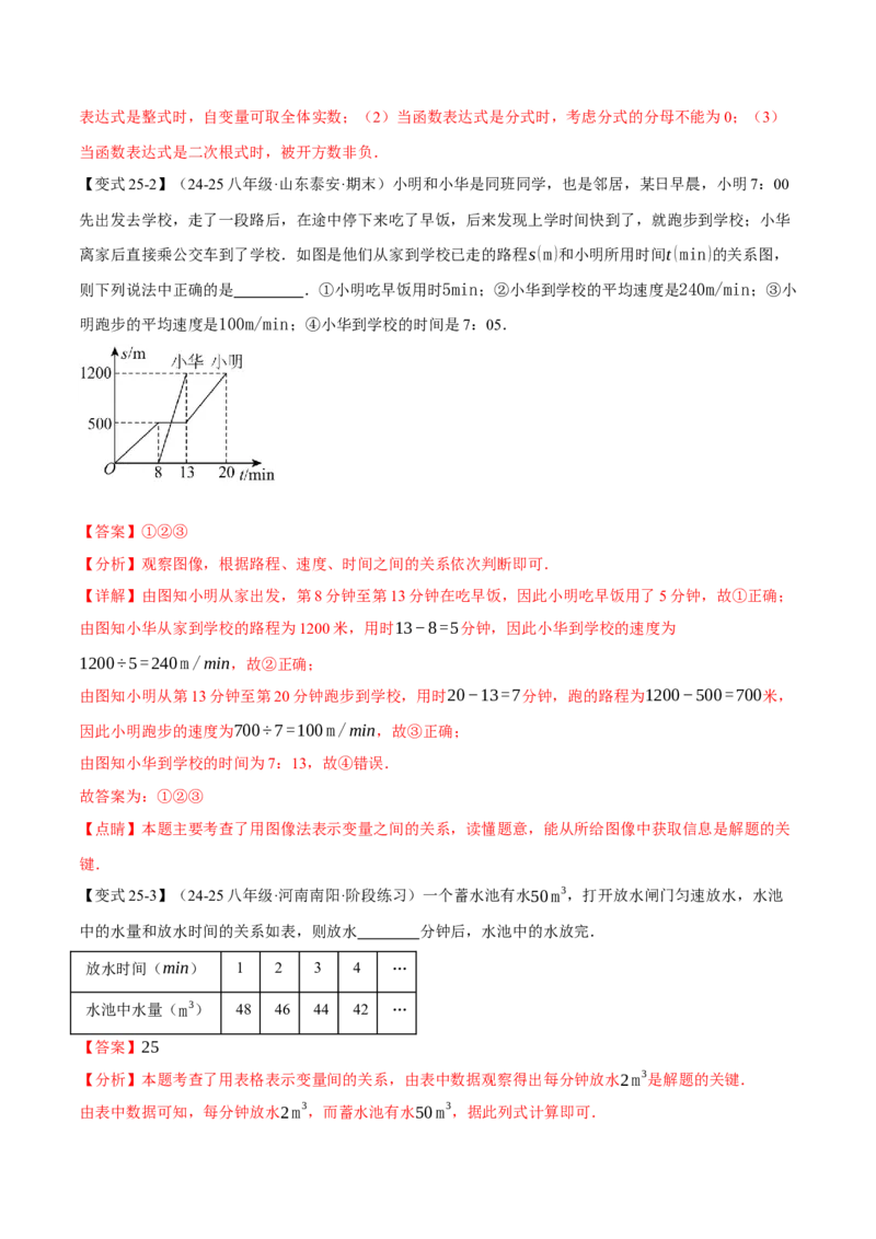 八年级（下）月考必考题型专项复习（5月份）（考试范围：第16~19章）（30大考点）（人教版）（教师版）_初中数学_八年级数学下册（人教版）_母题专项-U66_2025版