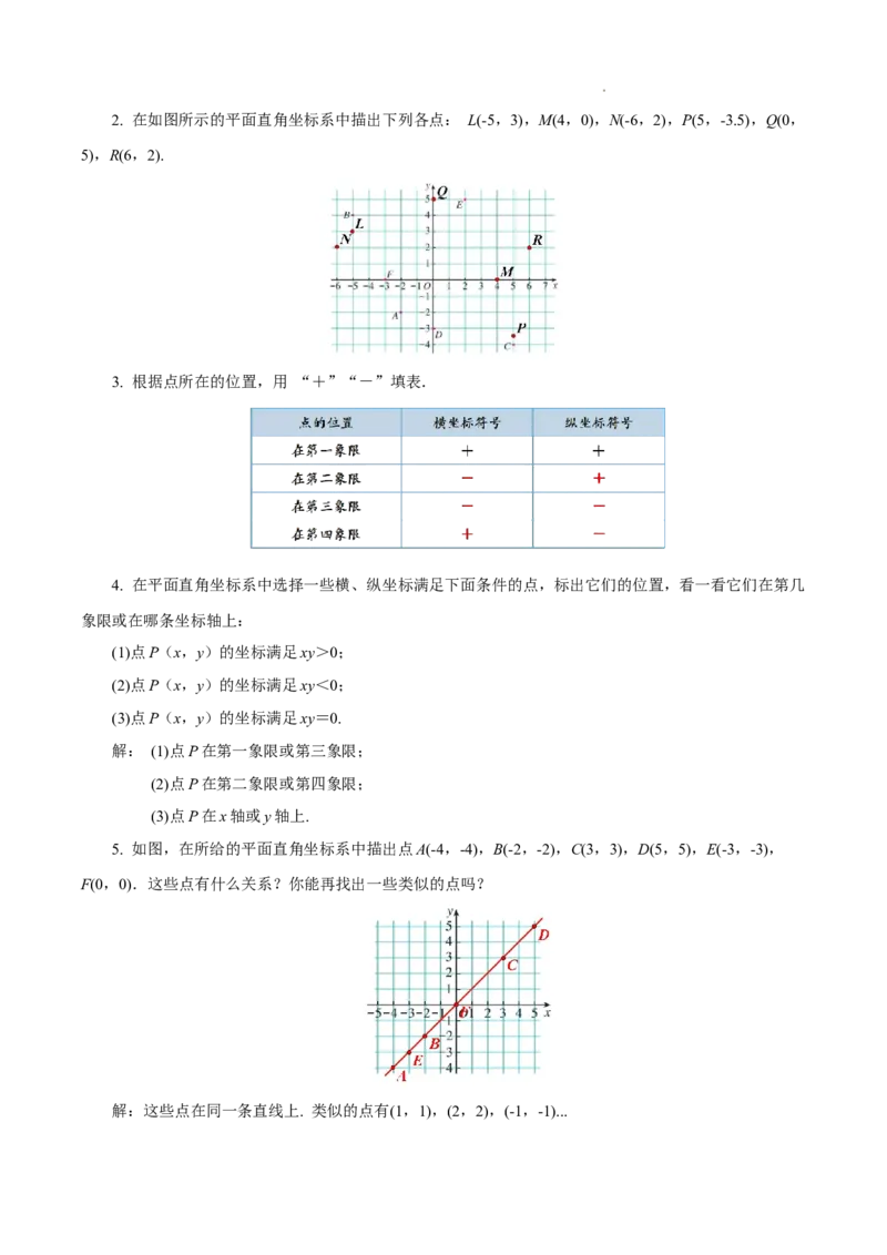 9.1.1平面直角坐标系的概念（教学设计）-七年级数学下册（人教版2024）_初中数学人教版_7下-初中数学人教版_7下-初中数学人教版（2025春季新版）持续更新_01课件+教案+导学案更新中