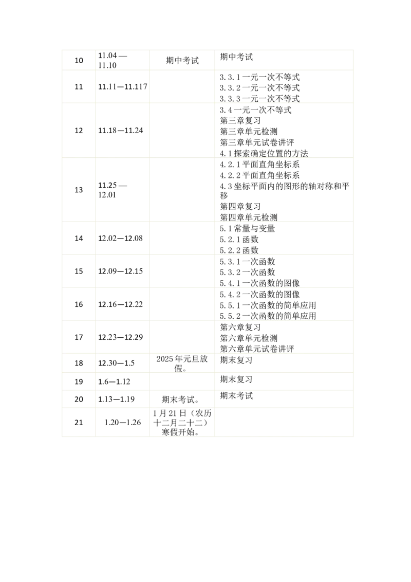 学计划_初中数学_八年级数学上册（人教版）_老课标资料_教学计划