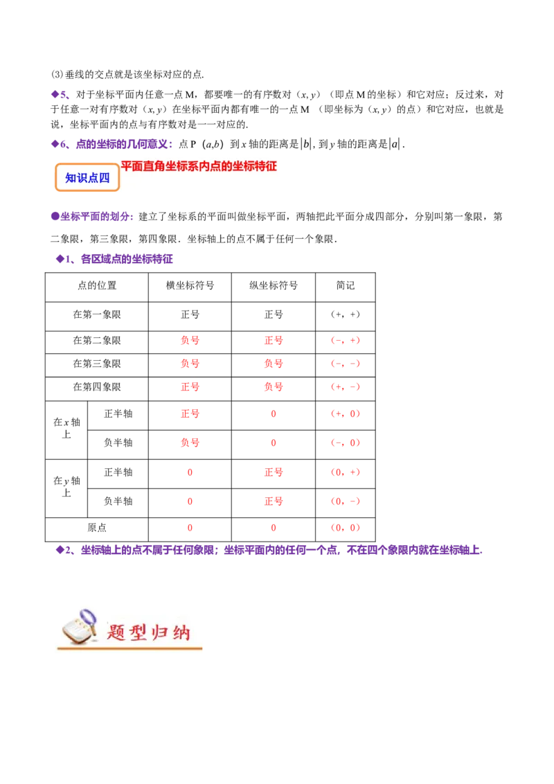 7.1平面直角坐标系（解析版）_初中数学人教版_7下-初中数学人教版_7下-初中数学人教版（旧版）赠送_07专项讲练_题型&middot;技巧培优系列2022-2023学年七年级数学下册同步精讲精练(人教版)