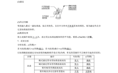 2022年高考化学一轮复习第8章第39讲　酸碱中和反应及中和滴定_05高考化学_新高考复习资料_2022年新高考资料_2022年一轮复习各版本_1.高考化学2022年一轮复习通用版