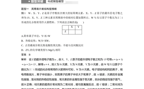 2023年高考化学一轮复习（全国版）第5章第29讲　元素推断与无机物的性质_05高考化学_通用版（老高考）复习资料_2023年复习资料_一轮复习_2023年高考化学一轮复习讲义+课件（全国版）
