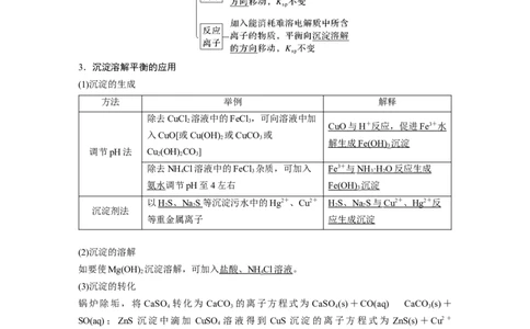 2023年高考化学一轮复习（全国版）第8章第49讲　难溶电解质的溶解平衡_05高考化学_通用版（老高考）复习资料_2023年复习资料_一轮复习_2023年高考化学一轮复习讲义+课件（全国版）