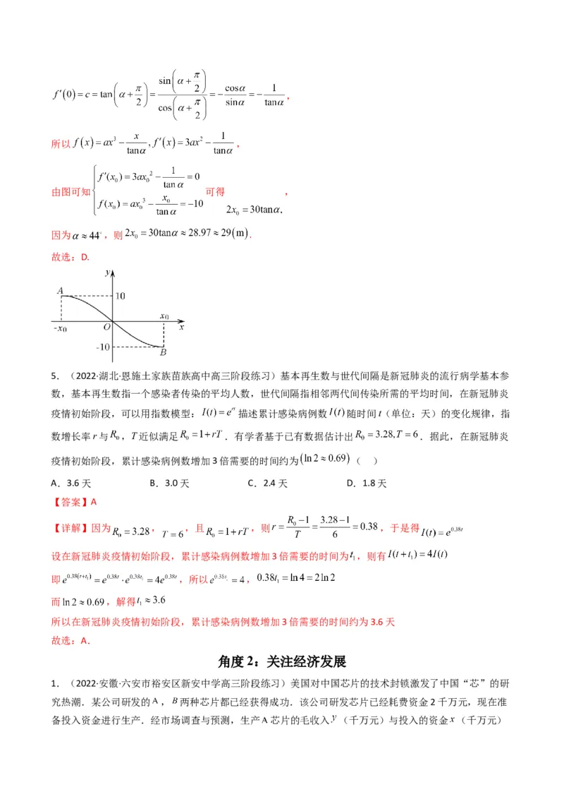 第5讲素养提升之函数与导数新情境、新考法专项冲刺(解析版）_2.2025数学总复习_2023年新高考资料_二轮复习_备战2023年高考数学二轮复习专题讲练（新高考版）_专题一函数与导数