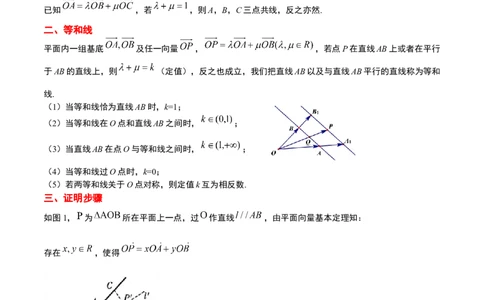 素养拓展14平面向量中等和线的应用（精讲+精练）一轮复习讲义2024年高考数学高频考点题型归纳与方法总结（新高考通用）原卷版_2.2025数学总复习_2024年新高考资料_1.2024一轮复习