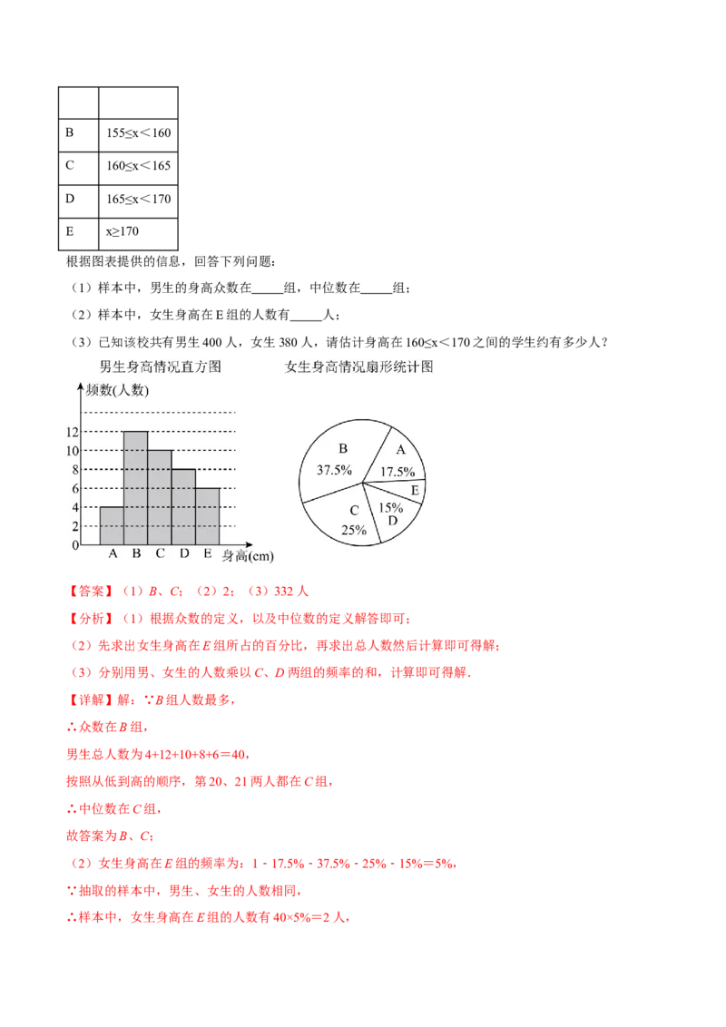 八年级（下）期末必考题型专项复习（37大考点）（人教版）（教师版）_初中数学_八年级数学下册（人教版）_母题专项-U66_2025版